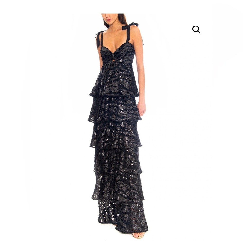 Azulu Black Orchid Dress Size XS